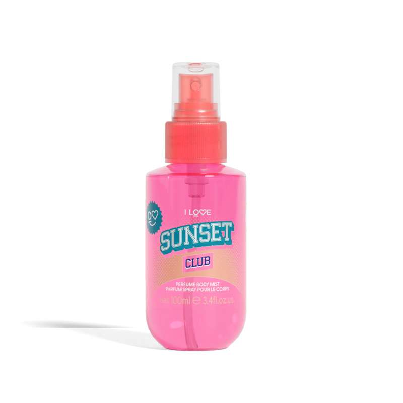 I LOVE Sunset Club Perfume Body Mist 100 ml