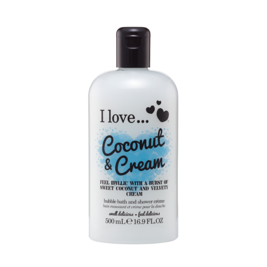 I LOVE Original Coconut & Cream Bath Shower 500 ml