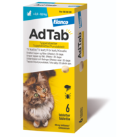 AdTab 48 mg Tuggtabletter för katt > 2–8 kg 6 st