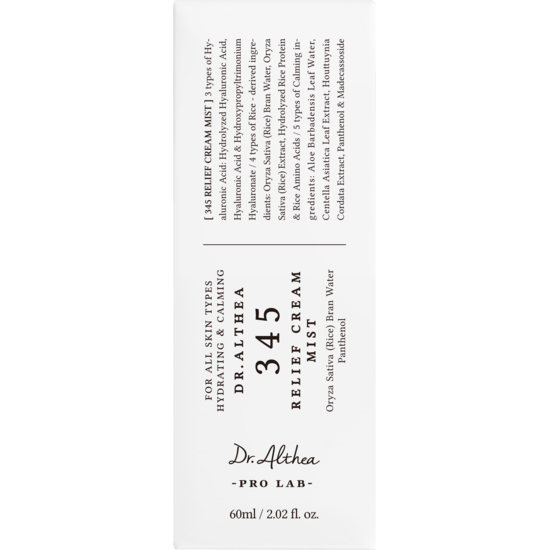 Dr. Althea 345 Relief Cream Mist 60 ml