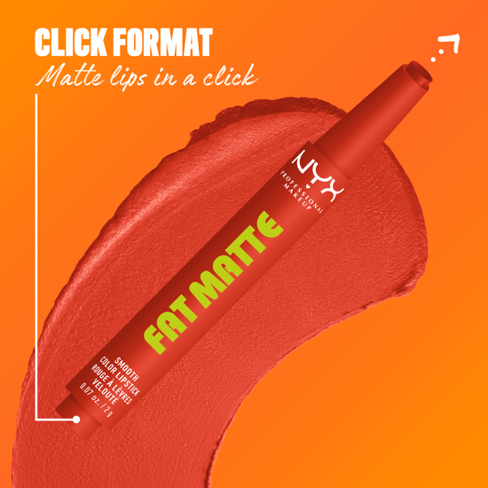 NYX Professional Makeup Fat Matte Slick Click Lip Balm 05 Comfy Caramel 8 ml