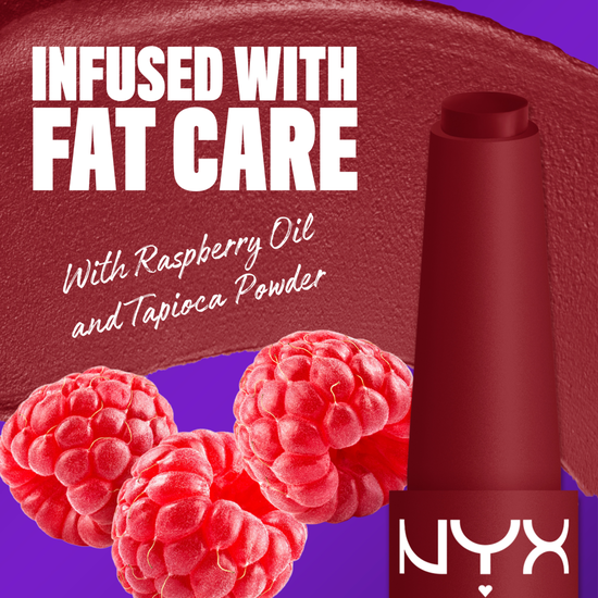 NYX Professional Makeup Fat Matte Slick Click Lip Balm 18 Berry Smooth 8 ml