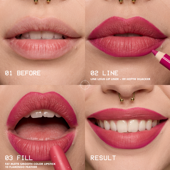 NYX Professional Makeup Fat Matte Slick Click Lip Balm 18 Berry Smooth 8 ml