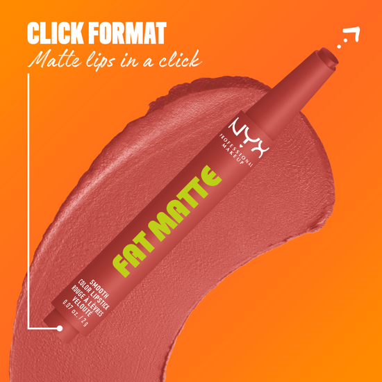 NYX Professional Makeup Fat Matte Slick Click Lip Balm 09 Mauve Cloud 8 ml