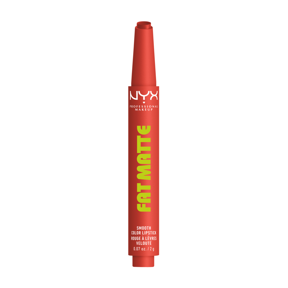 NYX Professional Makeup Fat Matte Slick Click Lip Balm 03 Coral Cuddlin' 8 ml