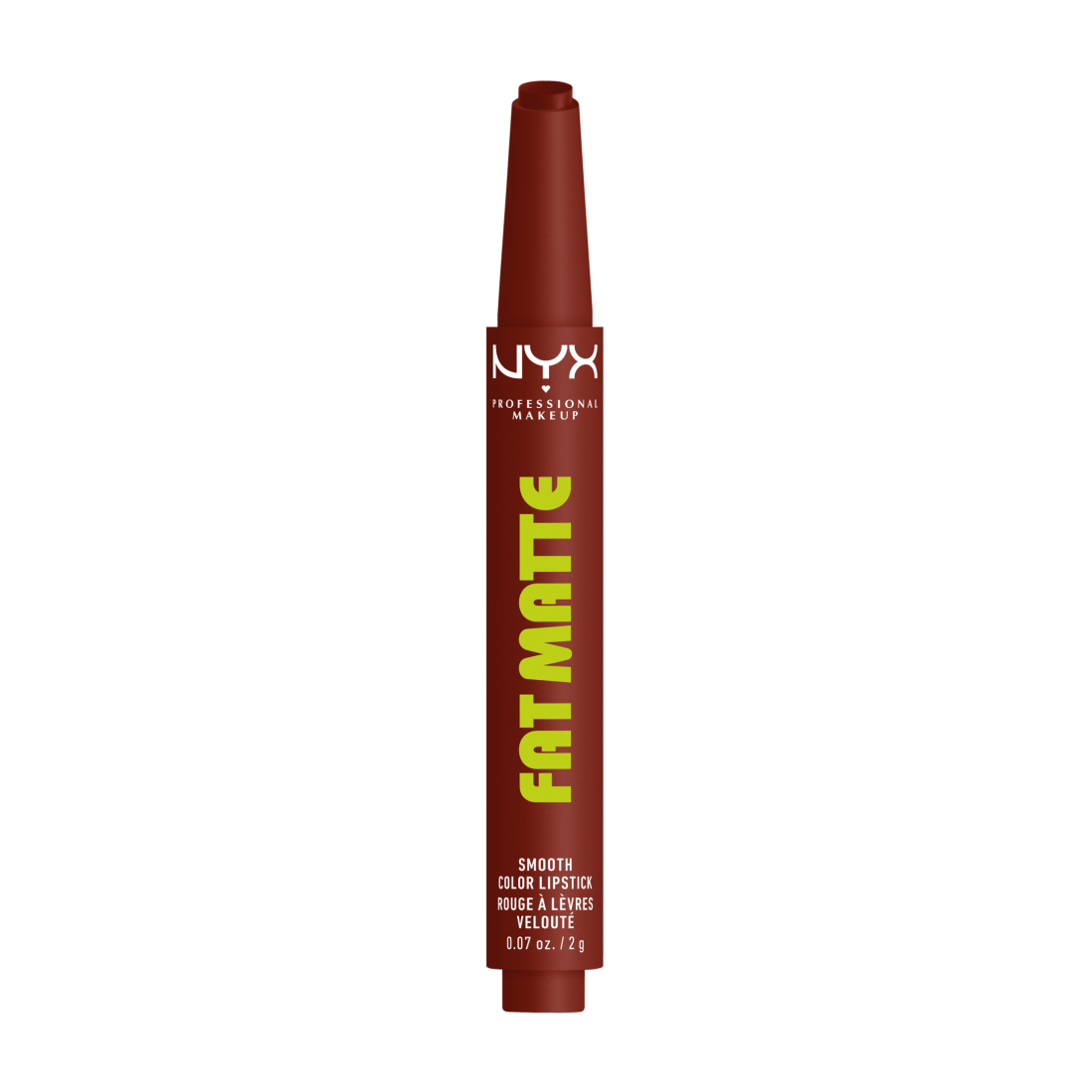 NYX Professional Makeup Fat Matte Slick Click Lip Balm 07 Cocoa Cuddles 8 ml
