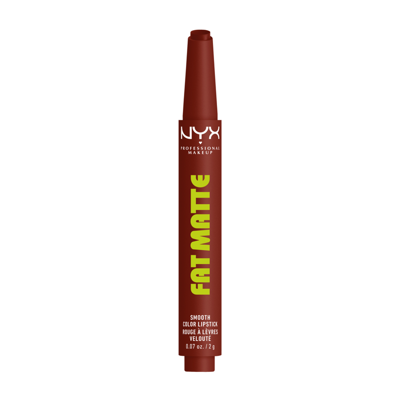 Köp 2 få 25% | NYX Professional Makeup Fat Matte Slick Click Lip Balm 07 Cocoa Cuddles 8 ml
