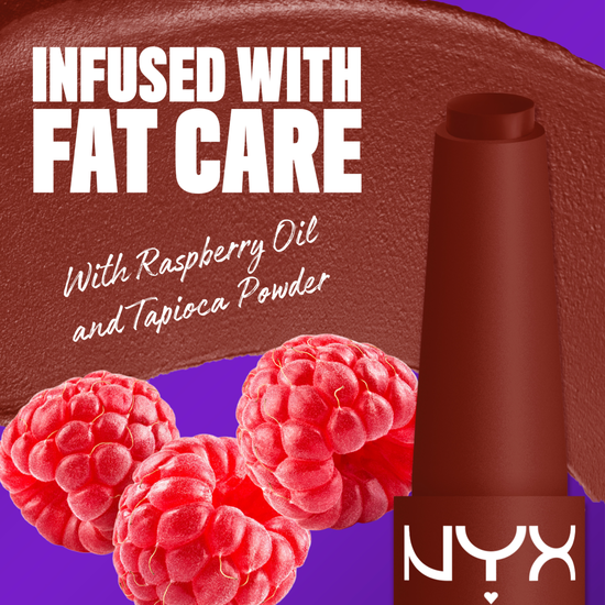 NYX Professional Makeup Fat Matte Slick Click Lip Balm 07 Cocoa Cuddles 8 ml