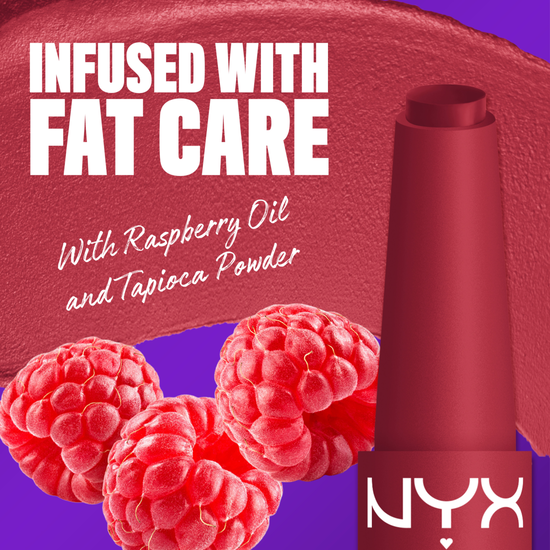 NYX Professional Makeup Fat Matte Slick Click Lip Balm 16 Plushin' Plum 8 ml
