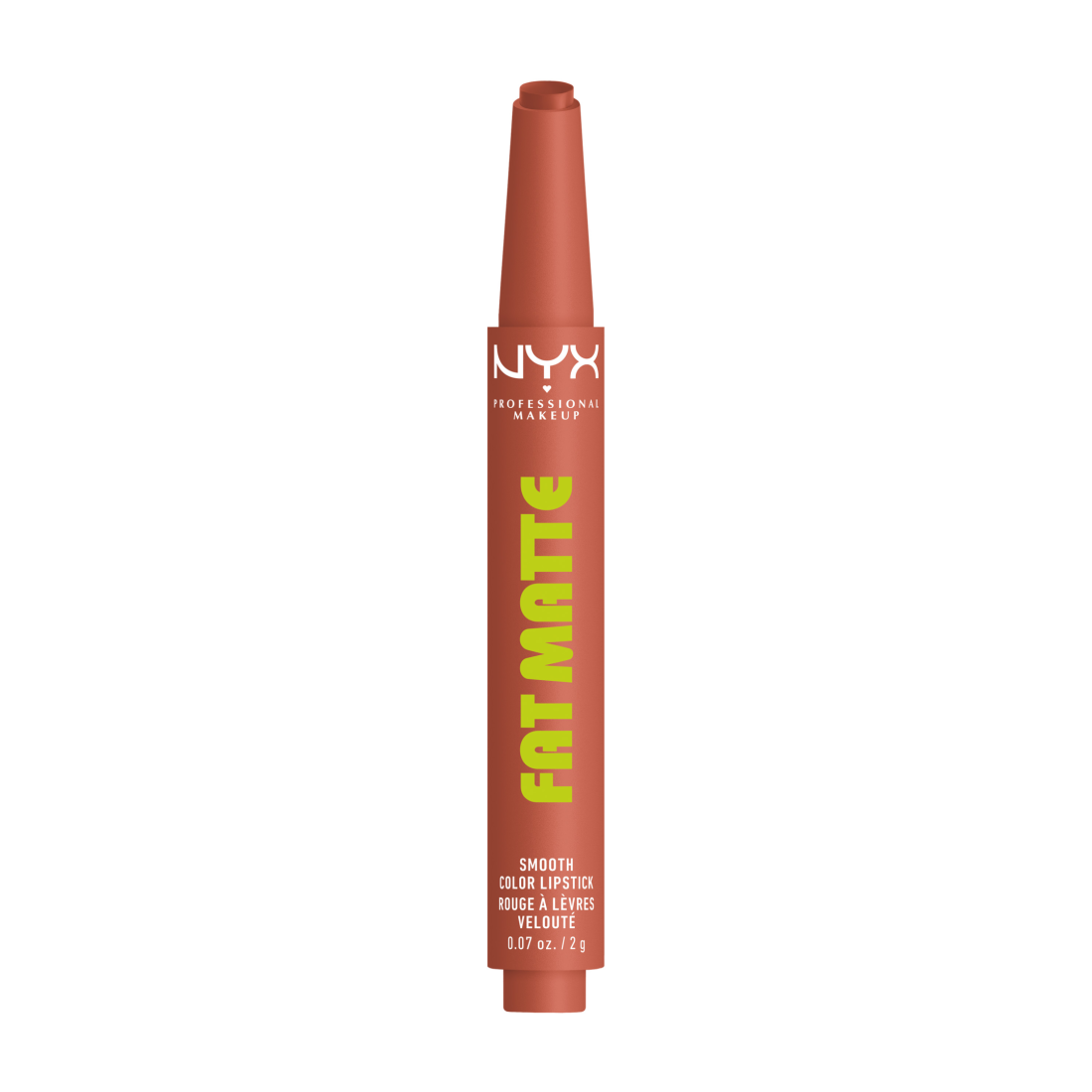 NYX Professional Makeup Fat Matte Slick Click Lip Balm 01 Cozy Whipped 8 ml