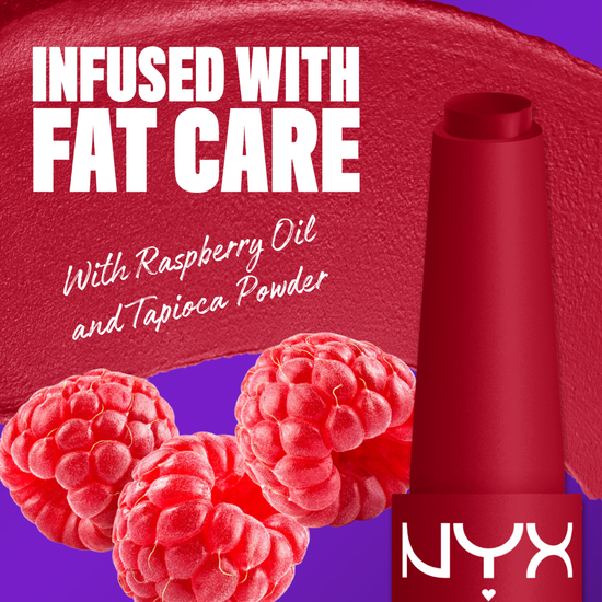 NYX Professional Makeup Fat Matte Slick Click Lip Balm 17 Scarlet Snuggles 8 ml