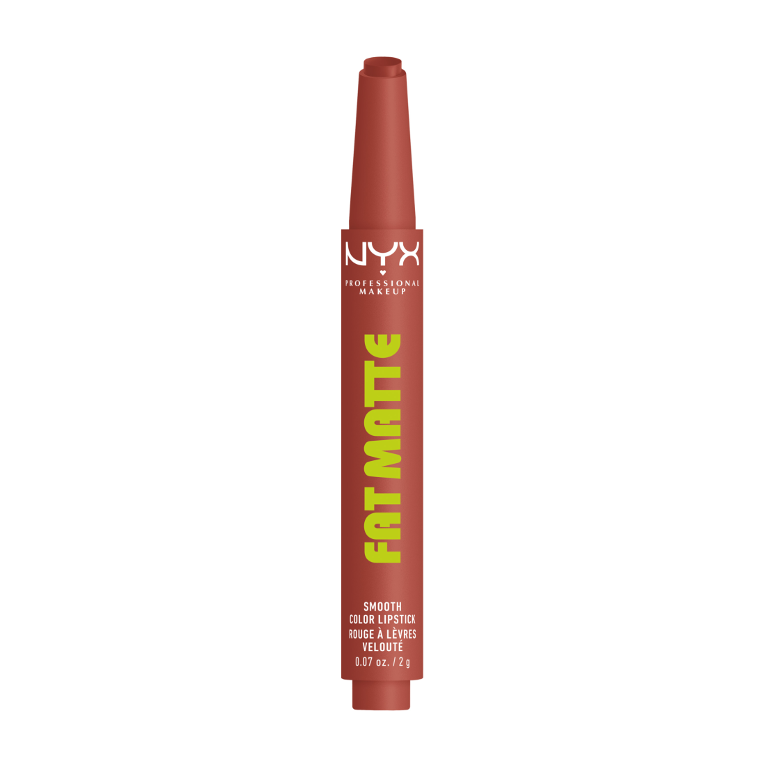 NYX Professional Makeup Fat Matte Slick Click Lip Balm 04 Rose Robe 8 ml