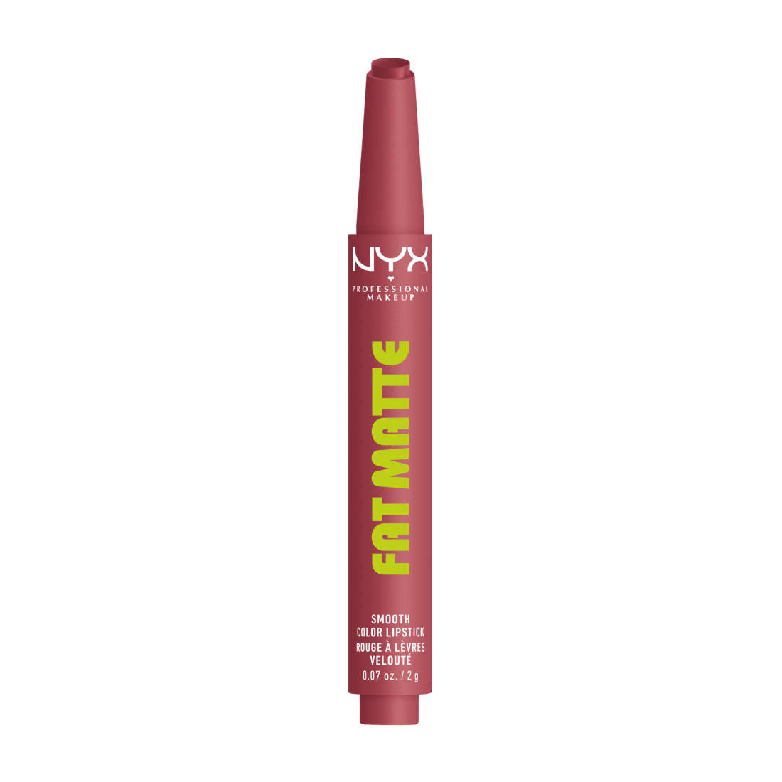 NYX Professional Makeup Fat Matte Slick Click Lip Balm 12 Blush Blanket  8 ml