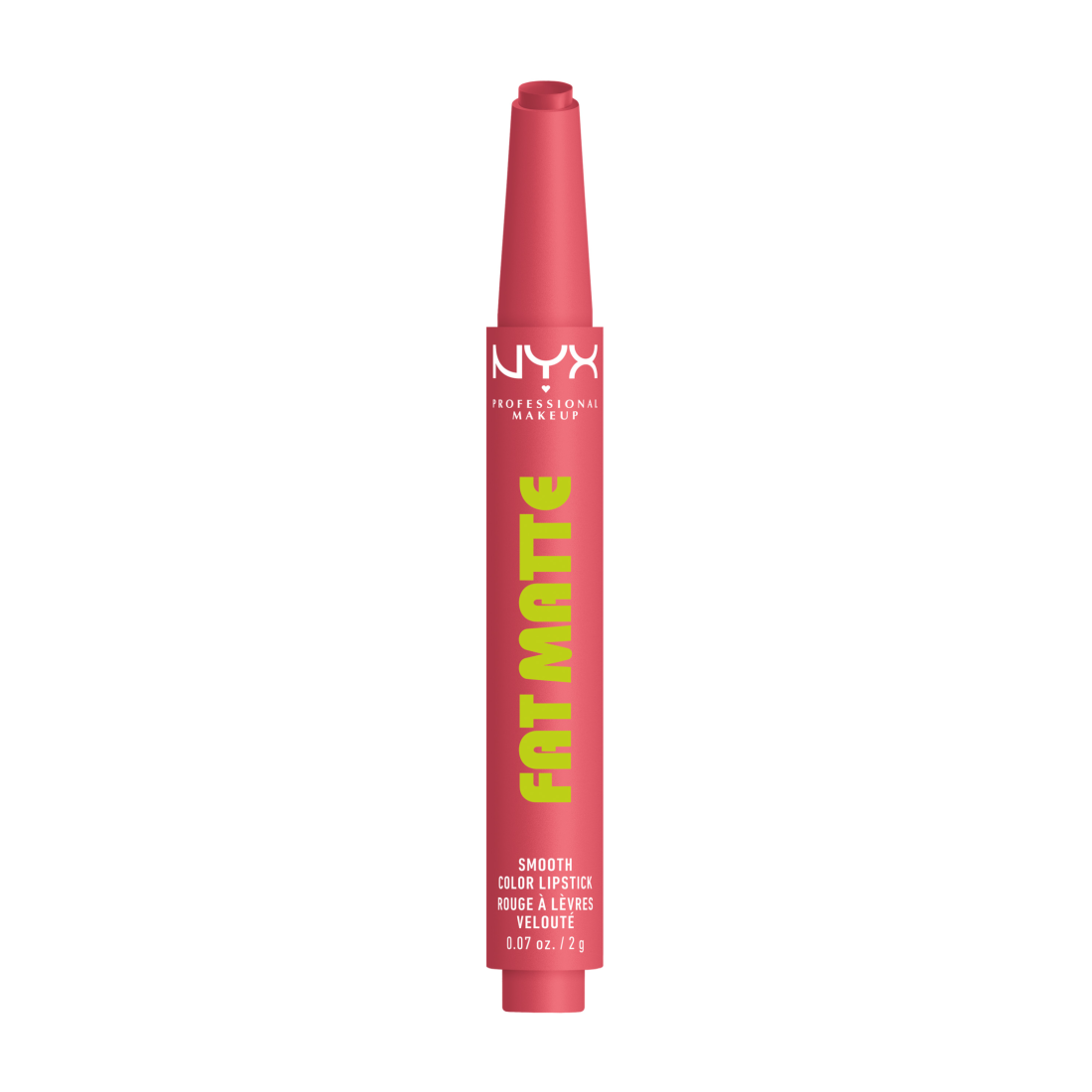 NYX Professional Makeup Fat Matte Slick Click Lip Balm 11 Pink Puff 8 ml
