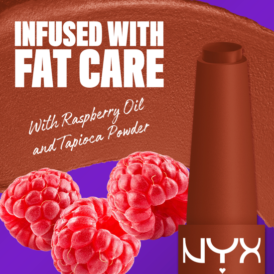 NYX Professional Makeup Fat Matte Slick Click Lip Balm 06 Beary Nude 8 ml