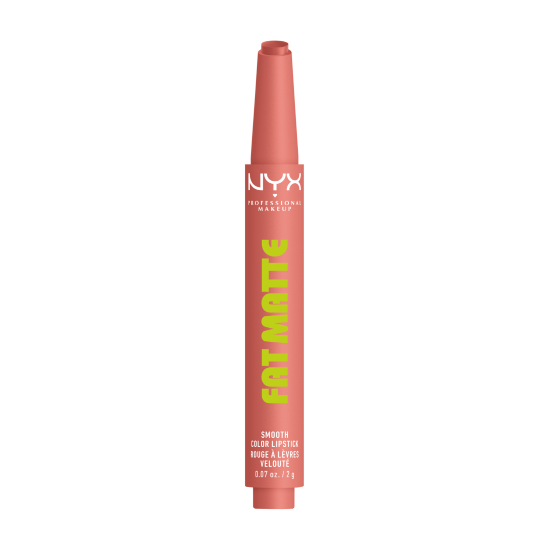 NYX Professional Makeup Fat Matte Slick Click Lip Balm 02 Cashemere Cutie 8 ml