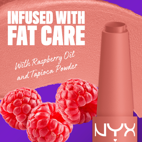 NYX Professional Makeup Fat Matte Slick Click Lip Balm 02 Cashemere Cutie 8 ml