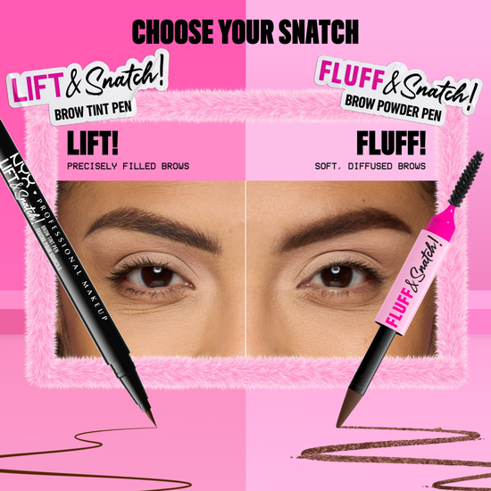 NYX Professional Makeup Fluff & Snatch Brow Powder Pen 03 Auburn 1 g