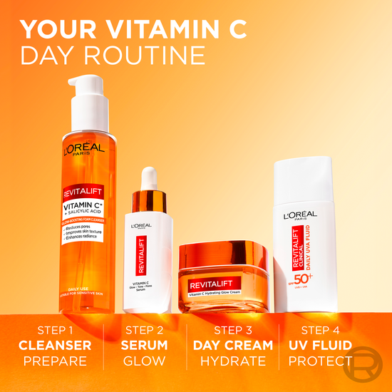 L'Oréal Paris Revitalift Clinical Vitamin C Hydrating Glow Cream dagkräm 50 ml