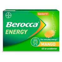 Berocca Energy Mango 45 brustabletter