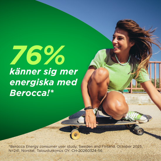 Berocca Energy Mango 45 brustabletter