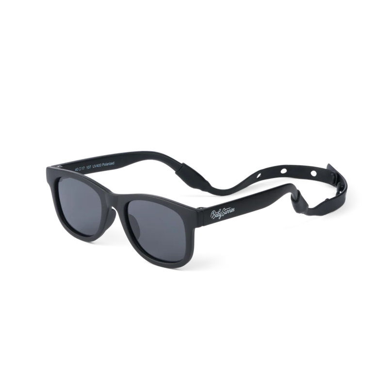 Baby Sunnies Baby Sunglasses Black 0-24 mån
