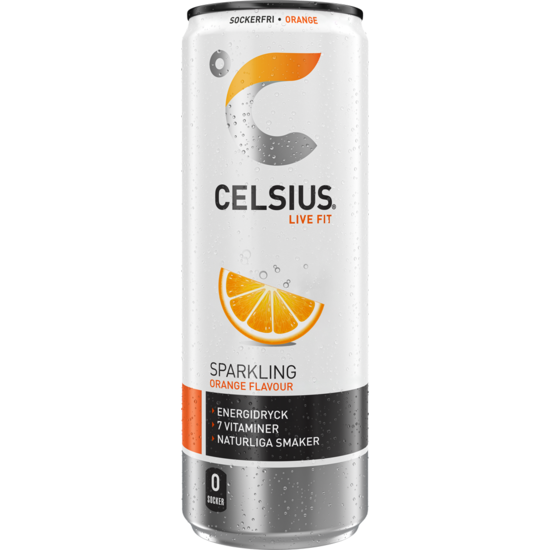 Celsius Orange Rush 355 ml
