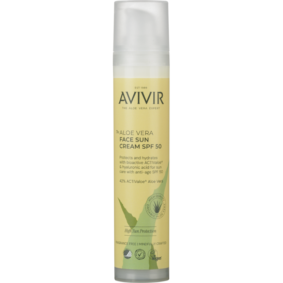 Avivir Aloe Vera Sun Face Cream SPF50 50 ml