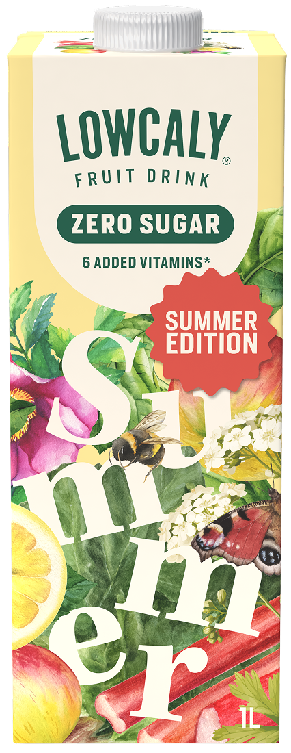 Lowcaly Fruktdryck Summer Edition 1000 ml