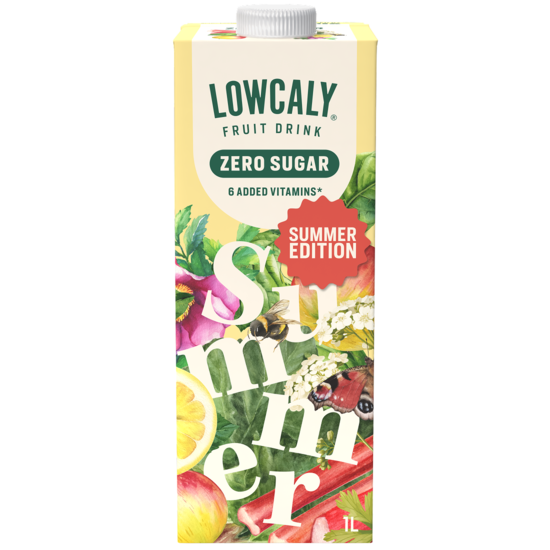 Lowcaly Fruktdryck Summer Edition 1000 ml