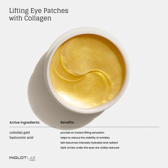 Inglot Lab Lifting Eye Patches With Collagen 60 st