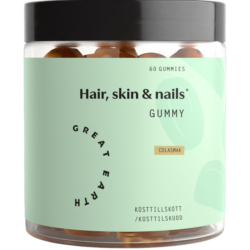 Köp 2 få 25% | Great Earth Hair, Skin & Nails Gummy 60 gummies