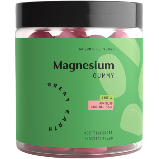 Great Earth Magnesium Gummy 60 gummies