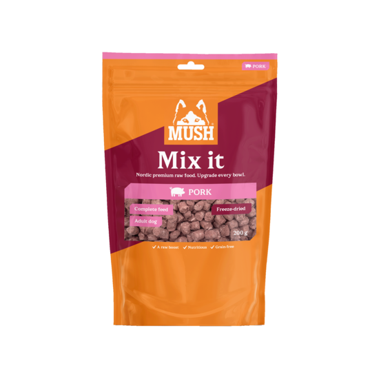 MUSH Mix it Frystorkad Gris 200 g