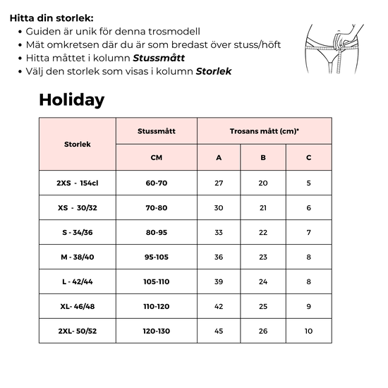 Comfydence Holiday Mensbikini XS