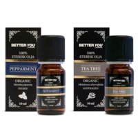 Better You Pepparmintolja Eterisk 10 ml & Tea Tree Olja Eterisk 10 ml