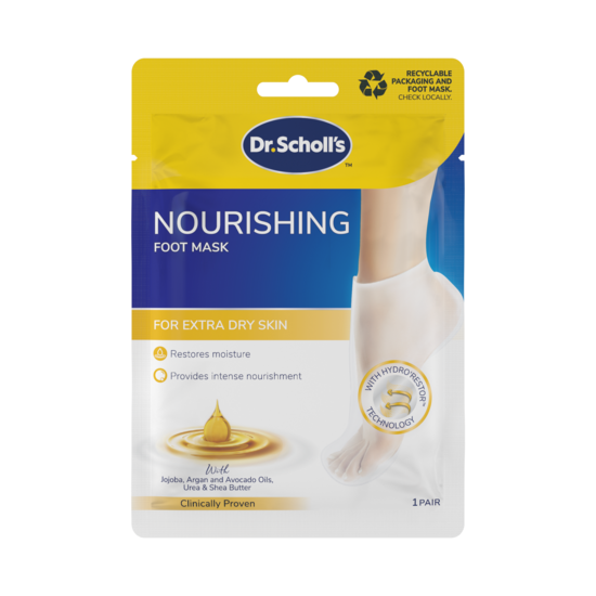 Scholl Mjukgörande Fotmask 3xOil 1-par