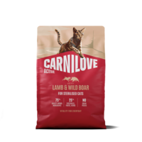Carnilove Active Cat Lamb & Wild boar for Sterilised Adult All Breeds 2 kg