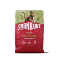 Carnilove Active Cat Duck & Pheasant for Sterilised Adult All Breeds 2 kg
