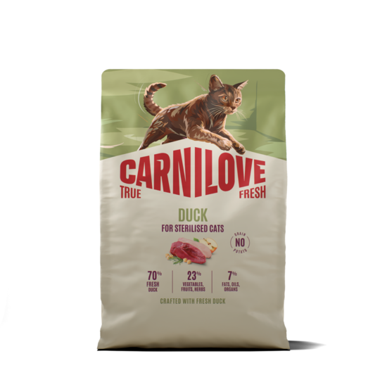 Carnilove True Fresh Cat Duck for Sterilised Adult All Breeds 2 kg