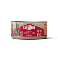Carnilove Cat Can Paté Chicken & Lamb 100 g