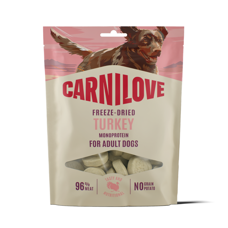 Carnilove Dog Freeze Dried Turkey 60 g