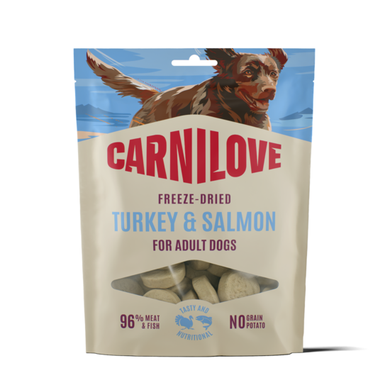 Carnilove Dog Freeze Dried Turkey & Salmon 60 g