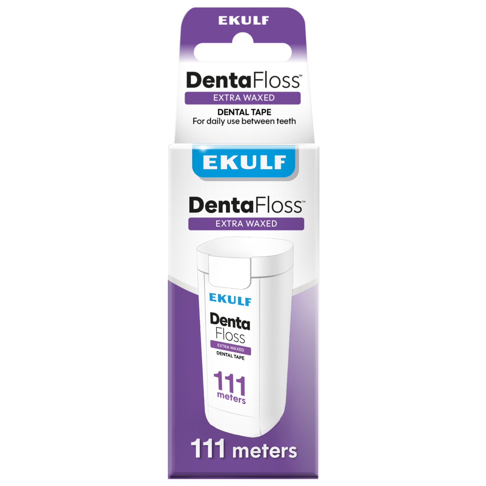 Ekulf DentaFloss Extra Waxed 111 m
