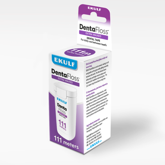 Ekulf DentaFloss Extra Waxed 111 m