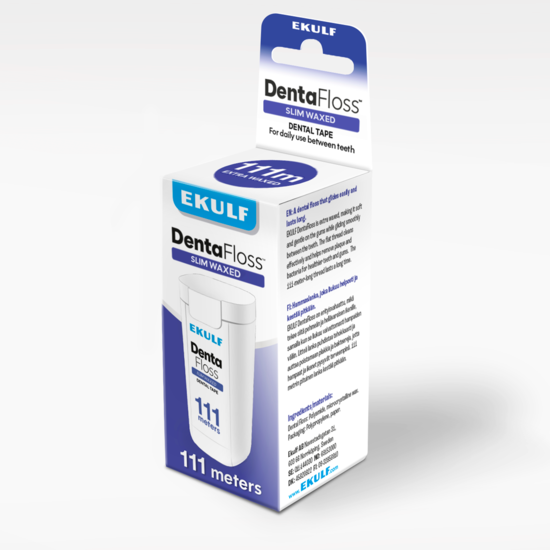 Ekulf DentaFloss Slim Waxed 111 m