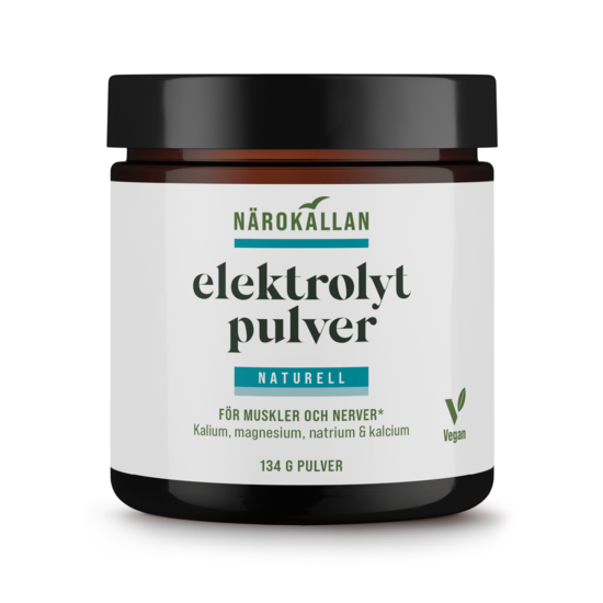 Närokällan Elektrolytpulver Naturell 134 g