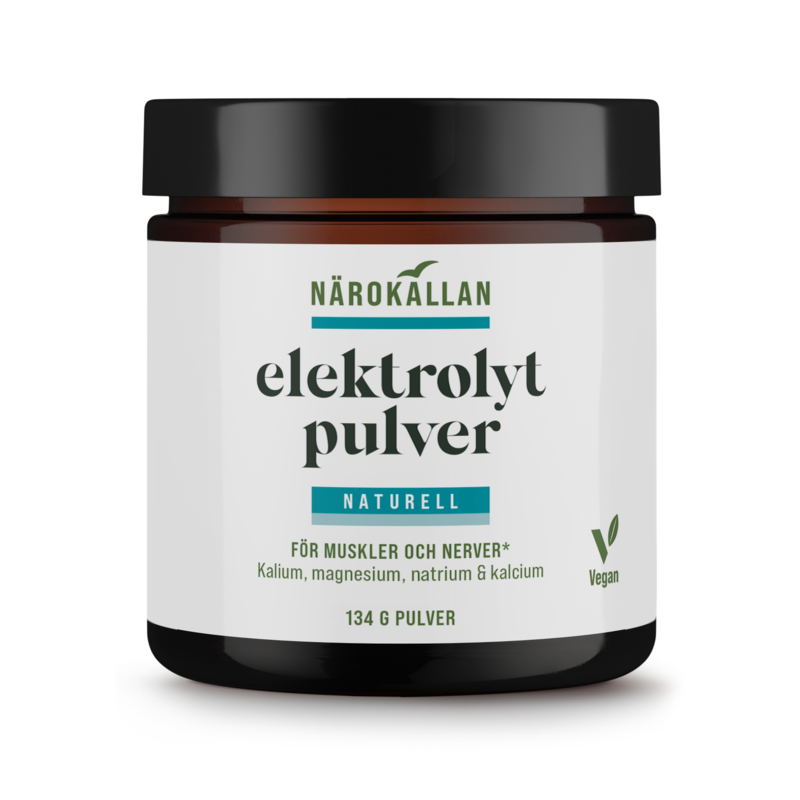 Närokällan Elektrolytpulver Naturell 134 g