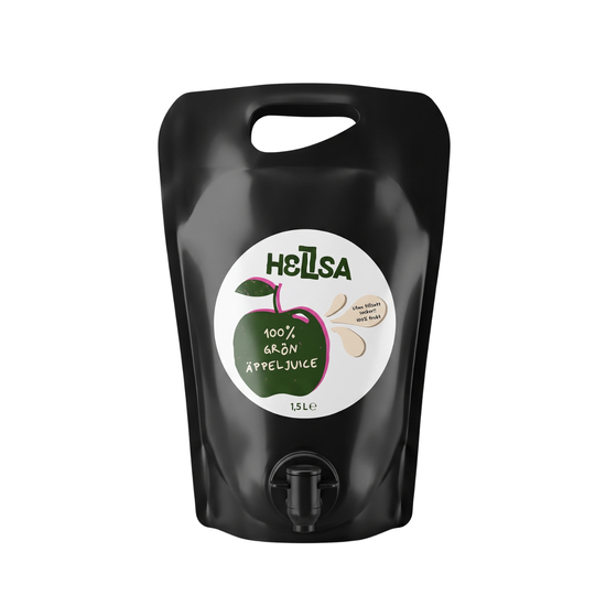 HELLSA 100% Grön äppeljuice 1500 ml