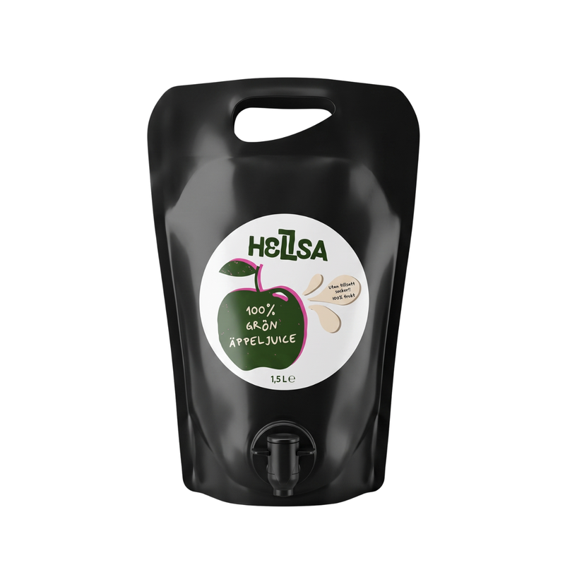 HELLSA 100% Grön äppeljuice 1500 ml